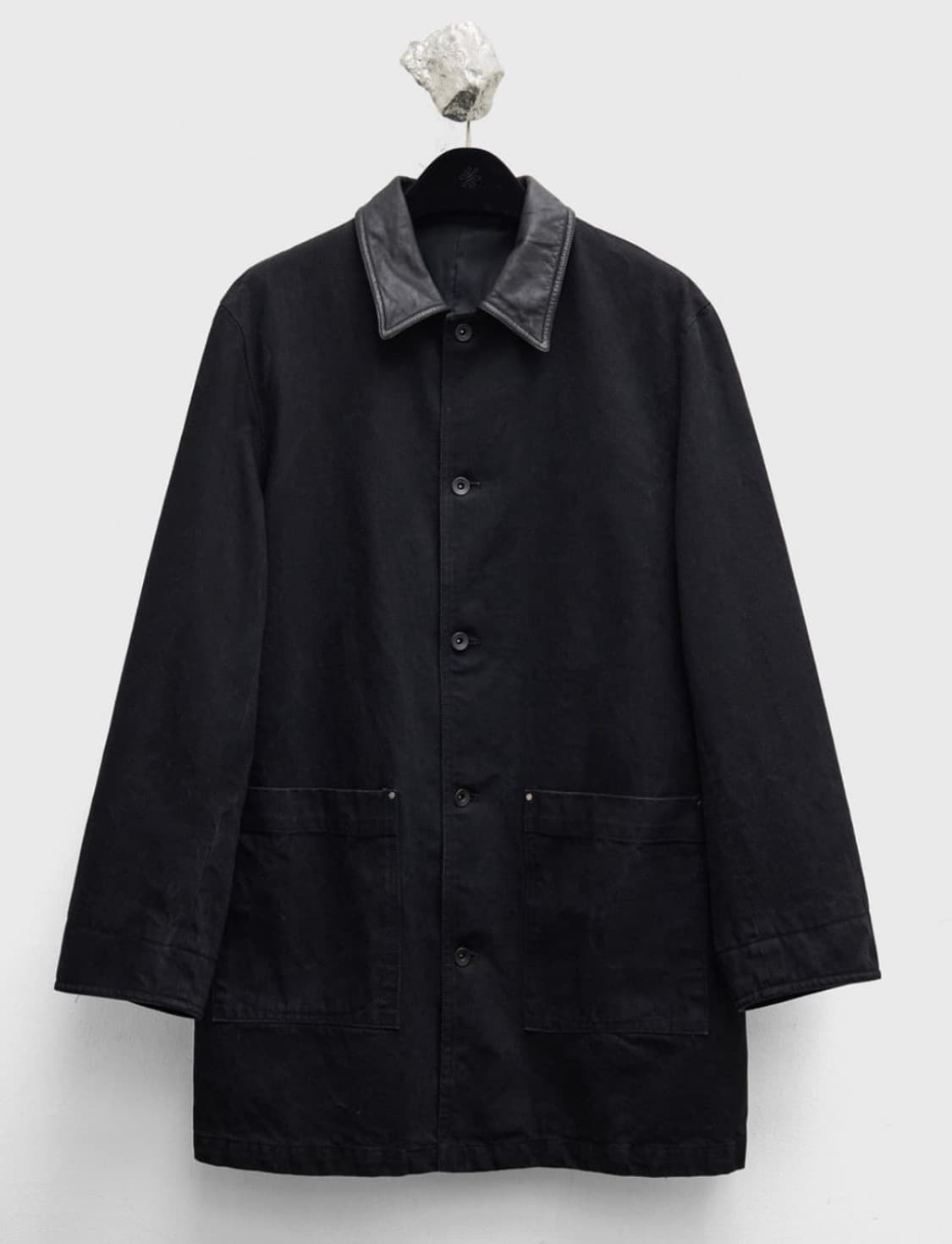 M) 유스 26ss 레더 카라 데님 코트 youth 상품이미지1