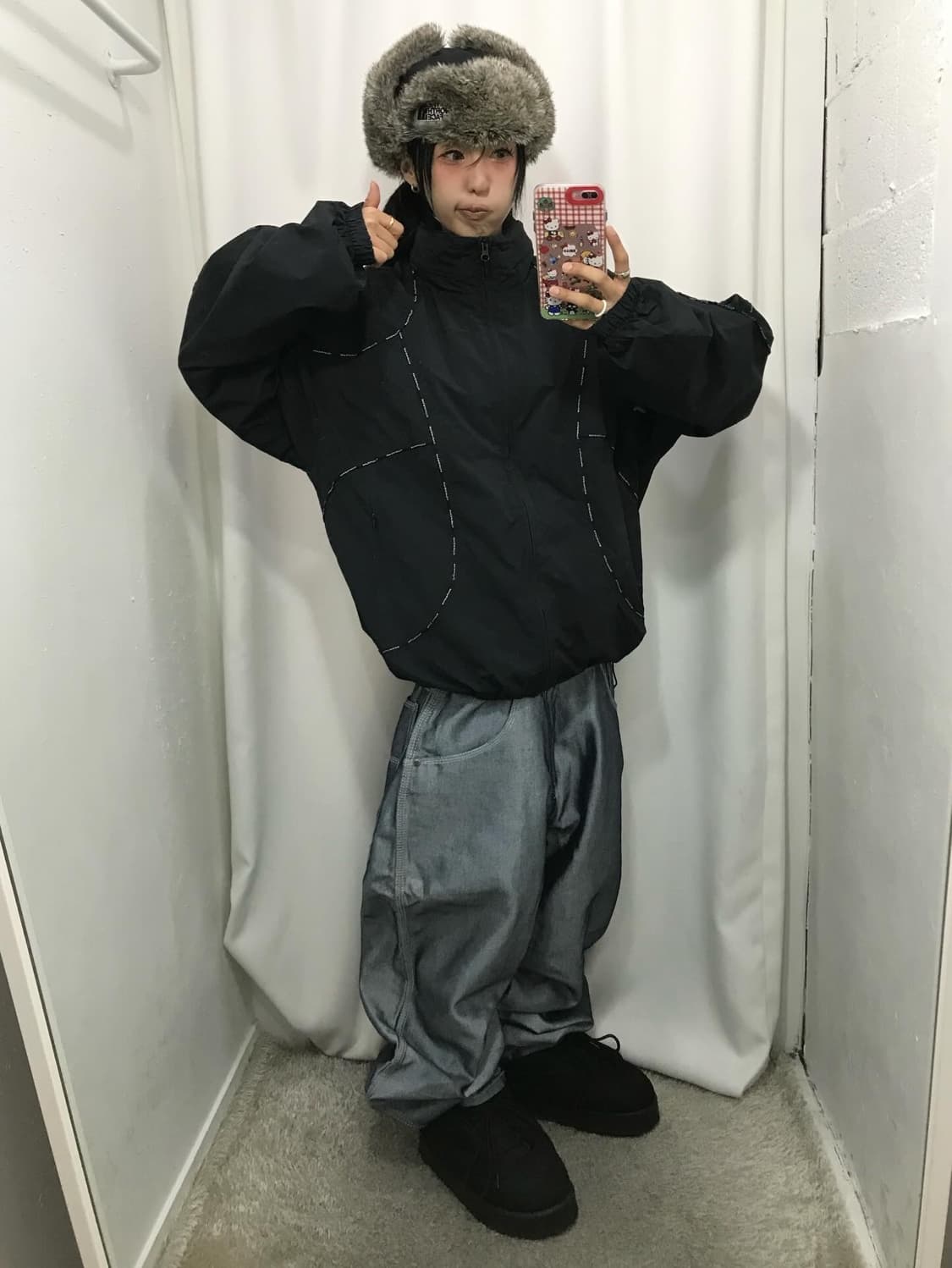 슈프림 로고 타이핑 후드 트랙 자켓 - 23Fw  상품이미지2