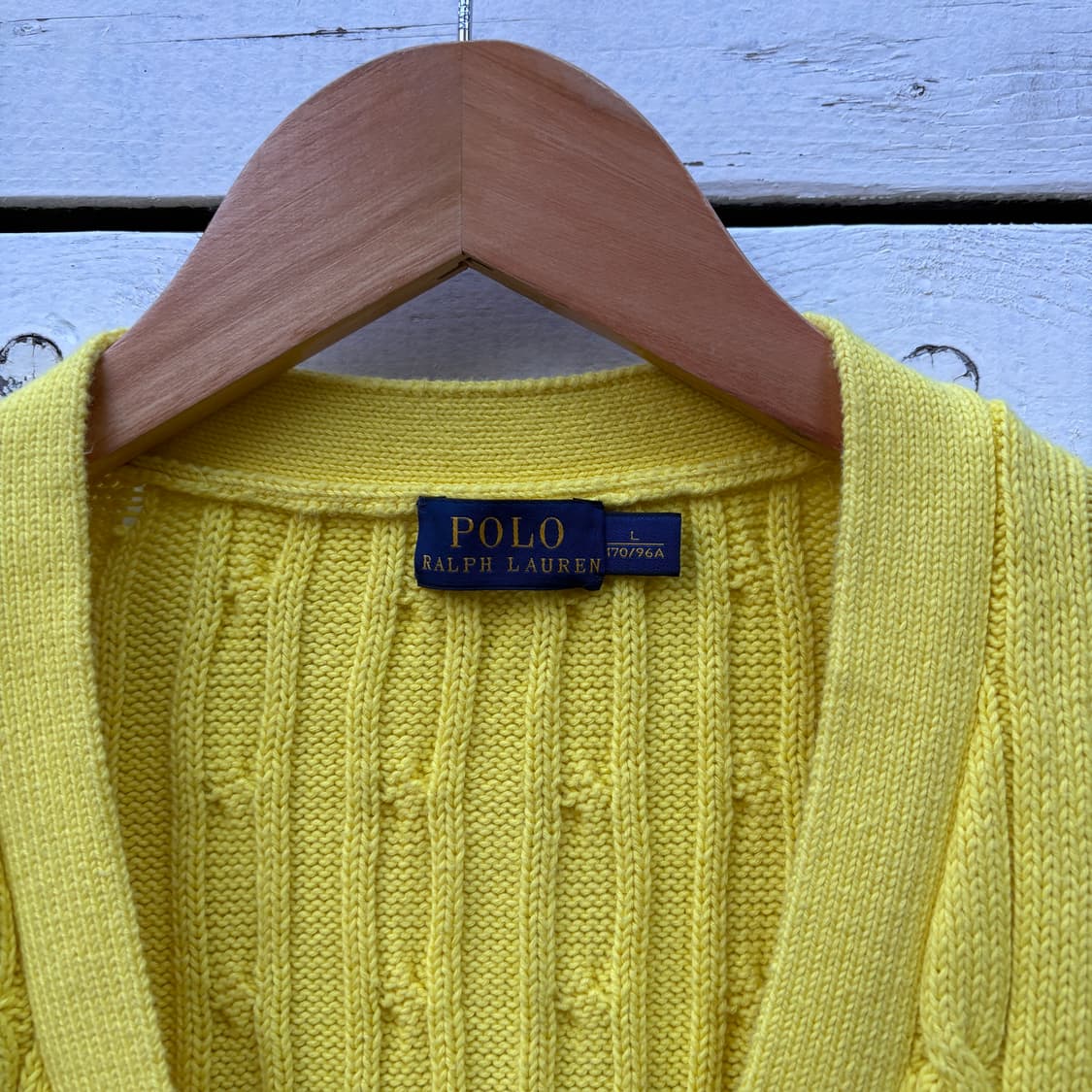 Polo 폴로 케이블 꽈배기 니트 가디건 상품이미지4