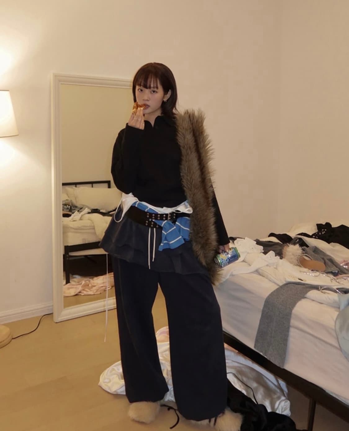 엘씨디씨티엠 프릴 미니스커트 상품이미지3