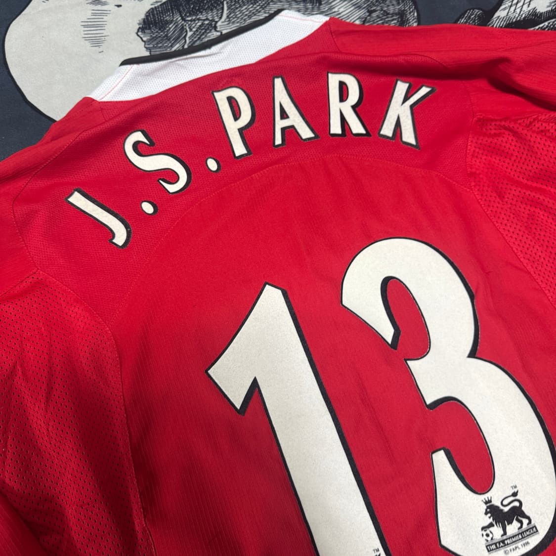 정품 05-06 맨체스터 유나이티드 박지성 마킹 L사이즈   상품이미지3