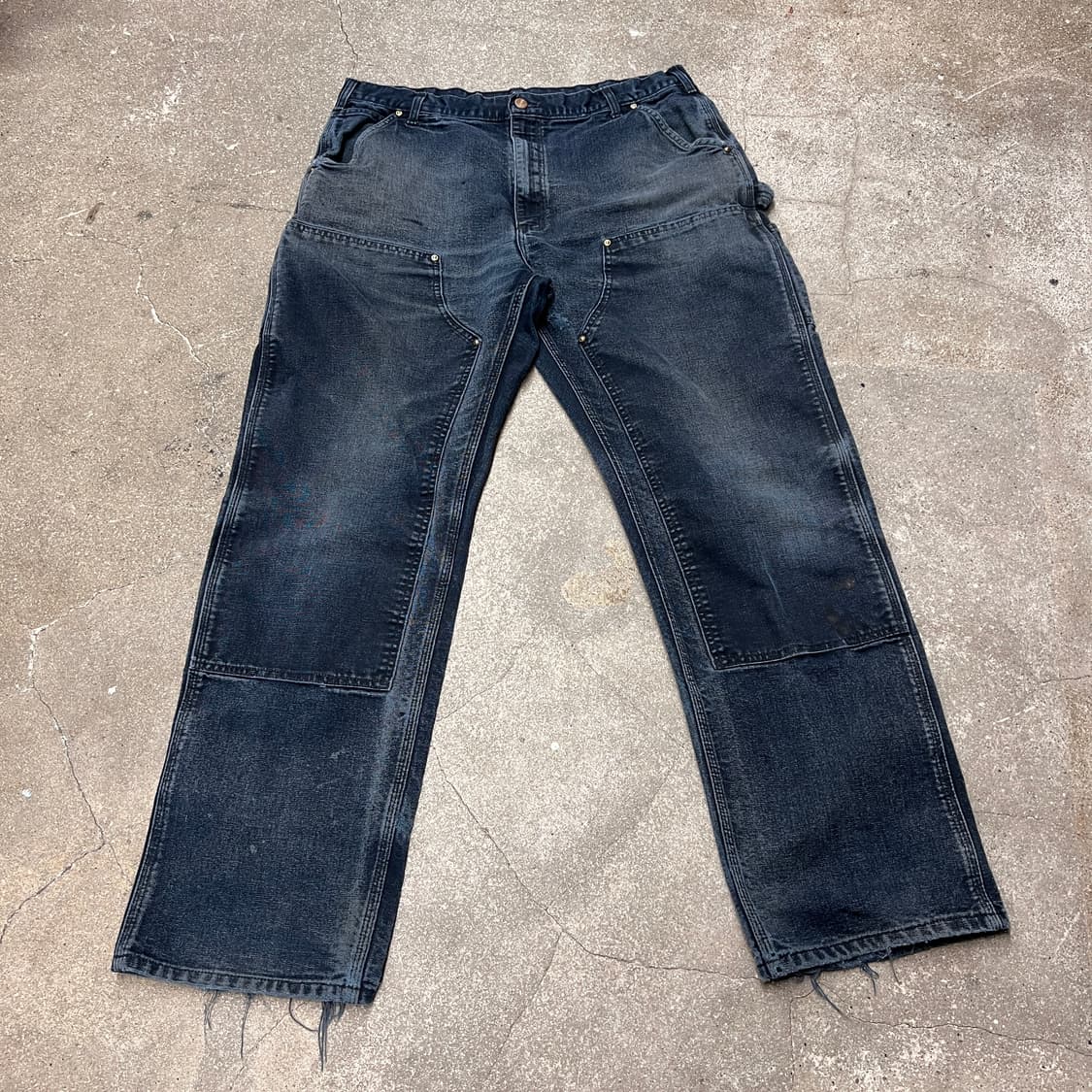 칼하트 더블니 블랙 USA 38 상품이미지1