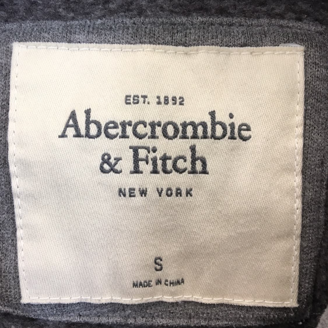 아베크롬비 Y2K 후드 S 그레이  상품이미지5