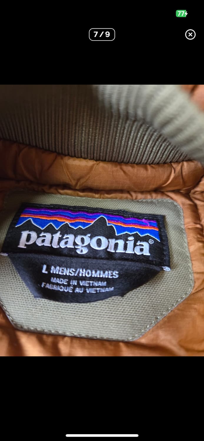 파타고니아 패딩 스톰드리프트 야상 개파카 다운 상품이미지7