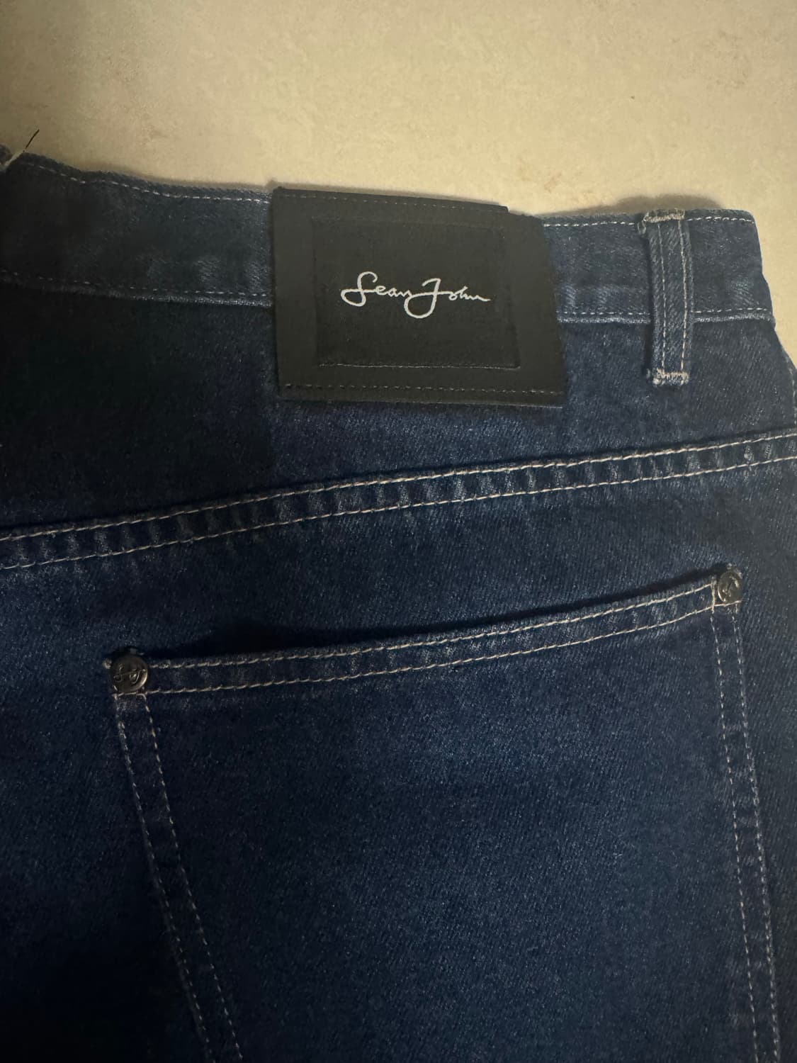 빈티지 sean john 션 존 더블니 상품이미지6