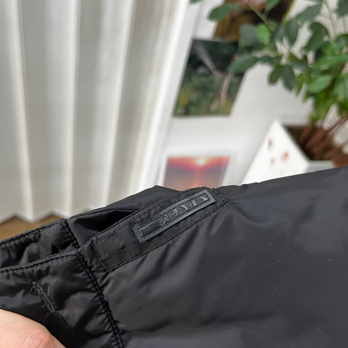 프라다 우먼 나일론 패딩 셔츠 38 상품이미지3