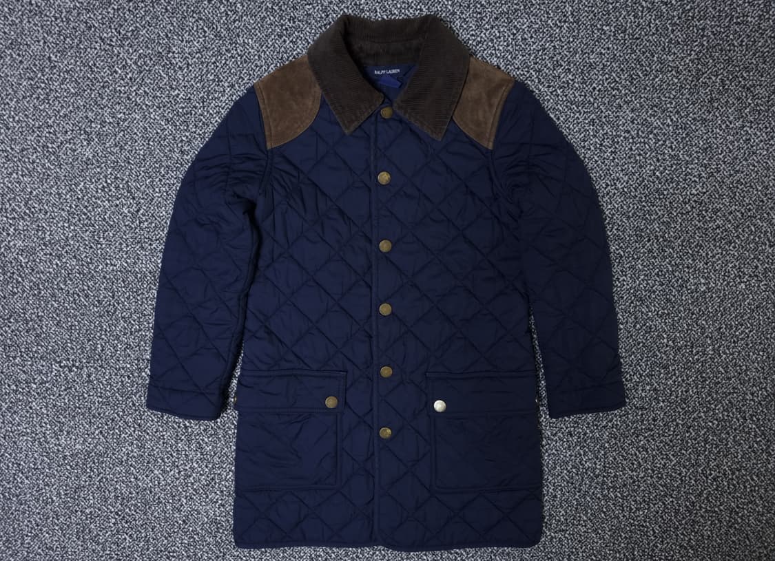 [무료배송][130]폴로 키즈 누빔 자켓 경량 패딩 상품이미지1