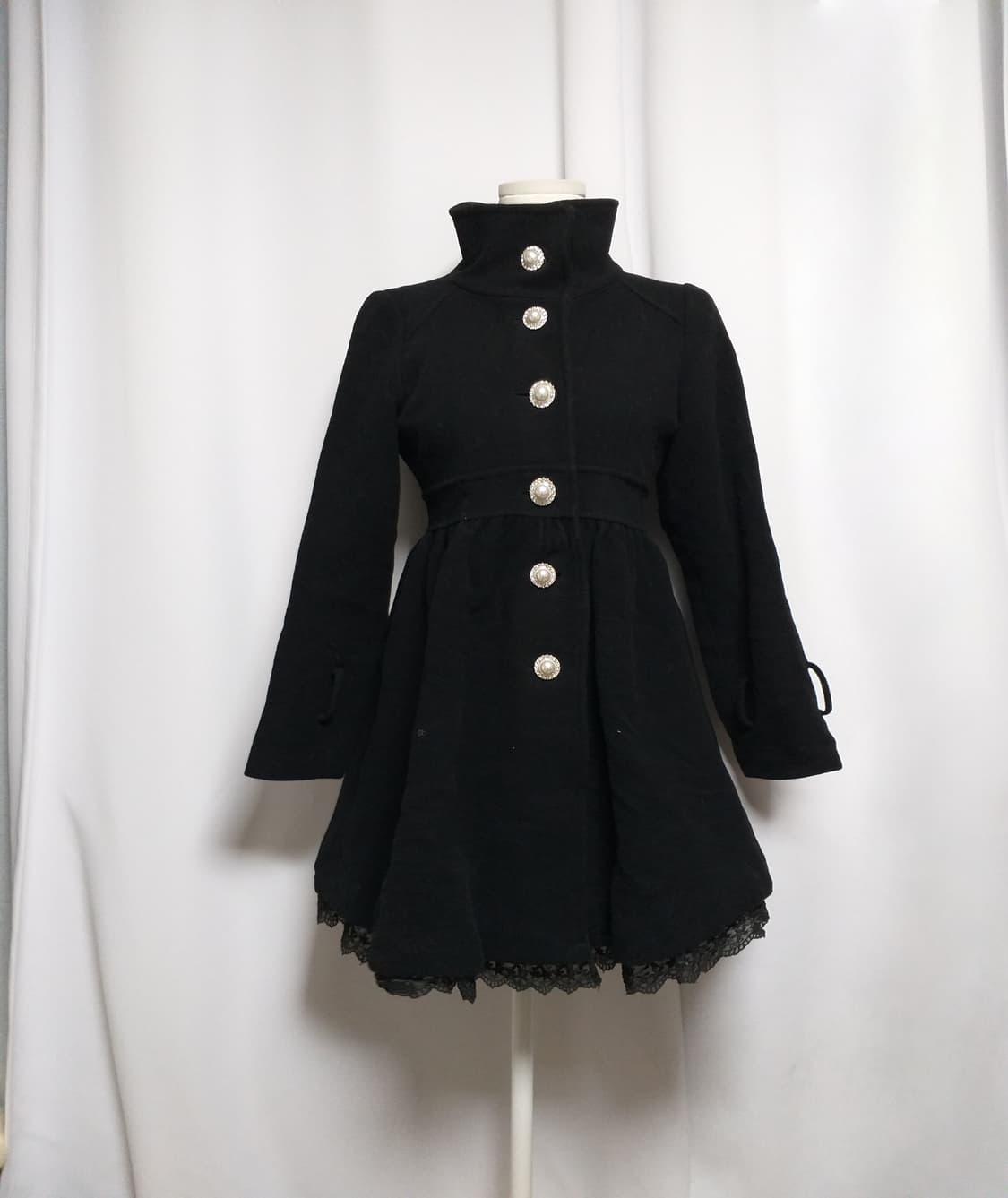 빈티지 레이스코트 달천 대장 긱시크y2k헤이세이공겜여주 양산형지뢰계 펑크 상품이미지1