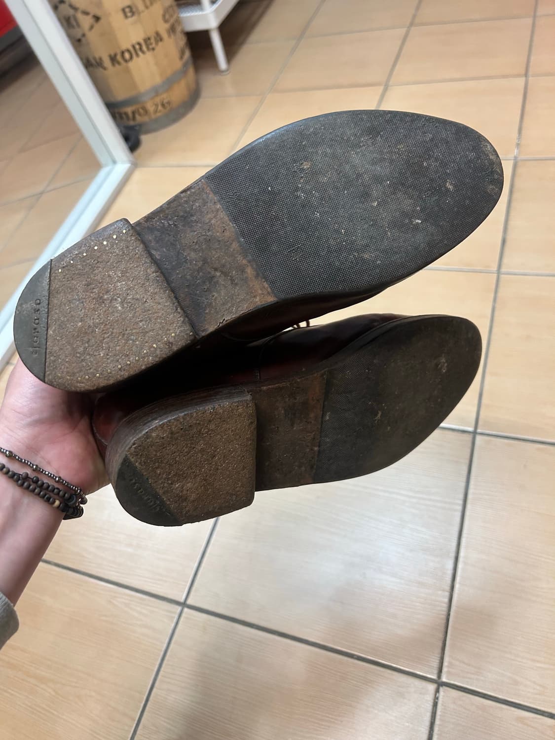 Old J.M Weston 웨스통 더비슈즈 상품이미지8