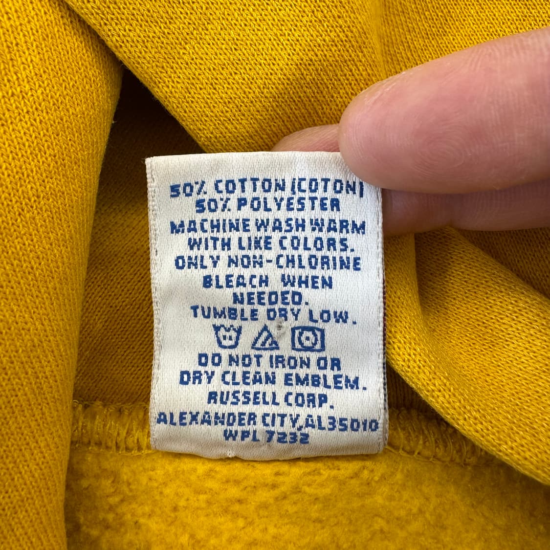 90s 러셀 빈티지 스웻 후드티 (S)   상품이미지6