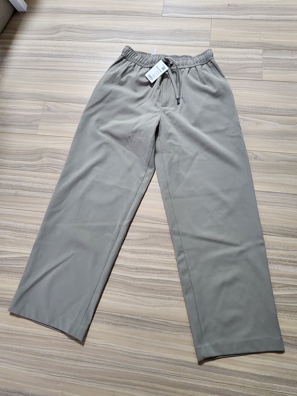 에잇세컨즈허리밴딩기모팬츠바지m사이즈 상품이미지1