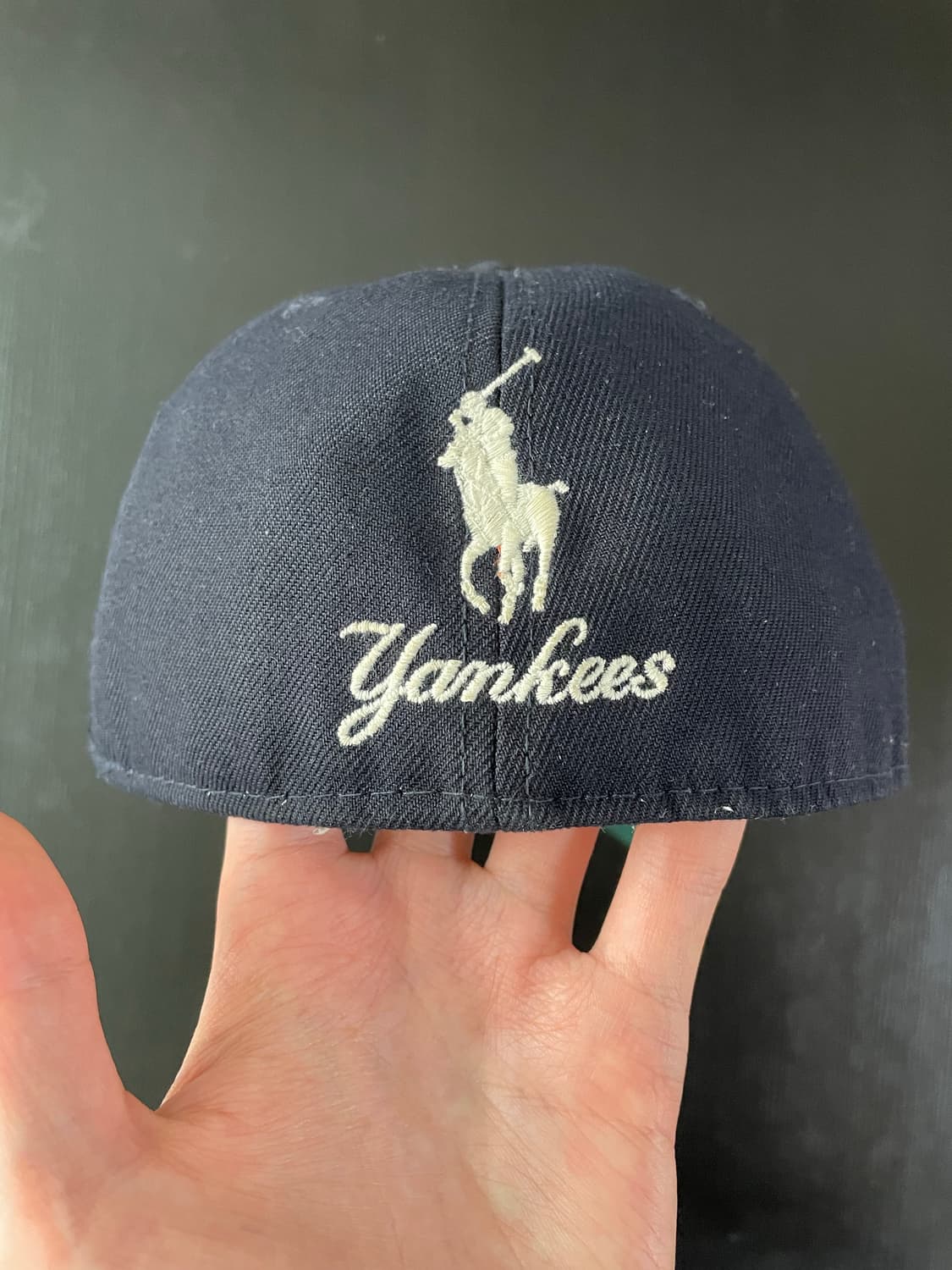 뉴에라 폴로 한정판 볼캡 네이비(L) 상품이미지2