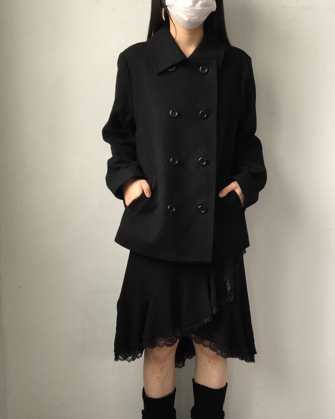 Double button coat 상품이미지7