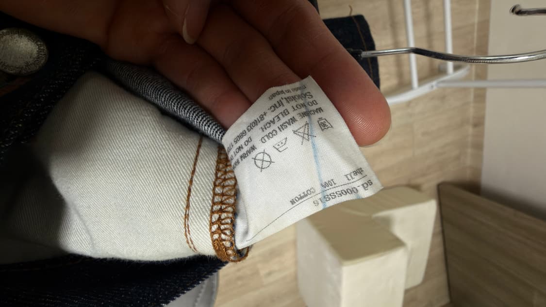 솔로이스트 생지데님 31x30 상품이미지3