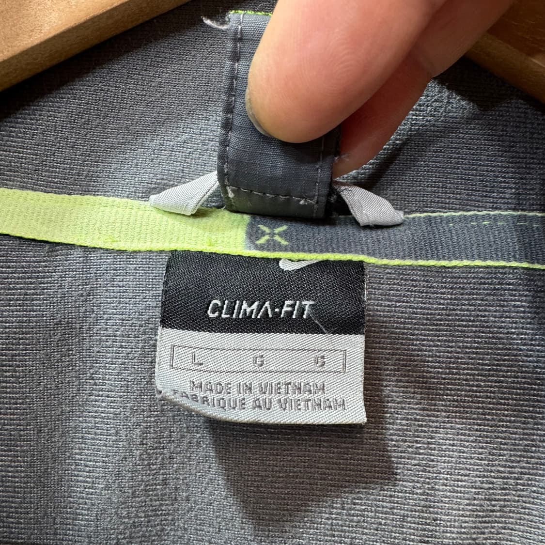 나이키 클리마핏 나일론 자켓 (L)   상품이미지6