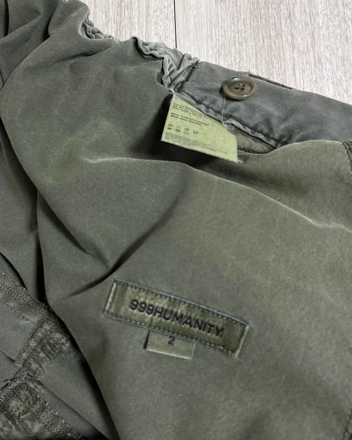 [2(M)]999휴머니티 어드벤처 팬츠 모시 올리브 상품이미지6