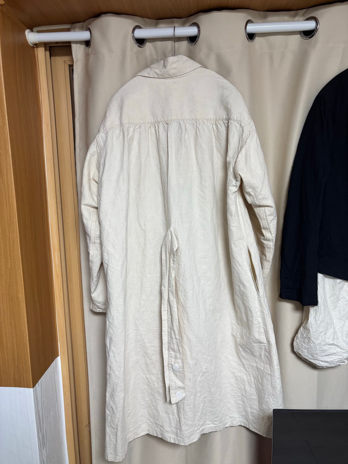 40s 프랑스군 호스피탈 코트 hospital coat 상품이미지2