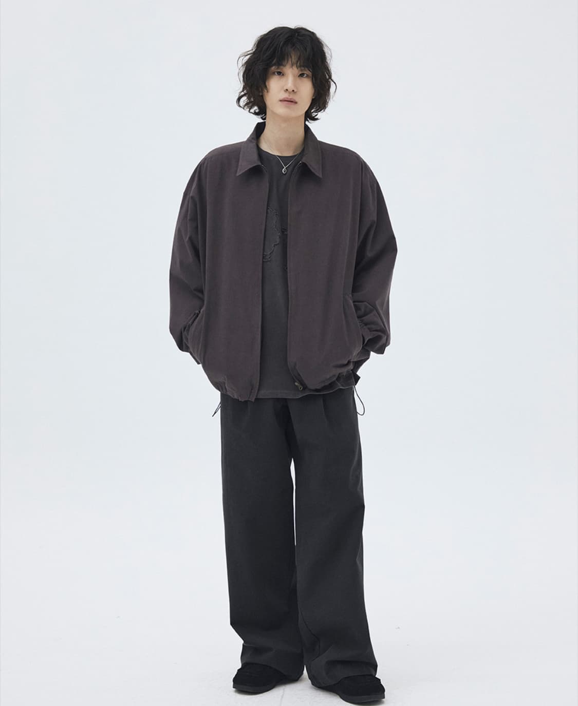 아르반 스탠다드 사이드 포켓 워시드 팬츠 블랙 4사이즈(32) 상품이미지3