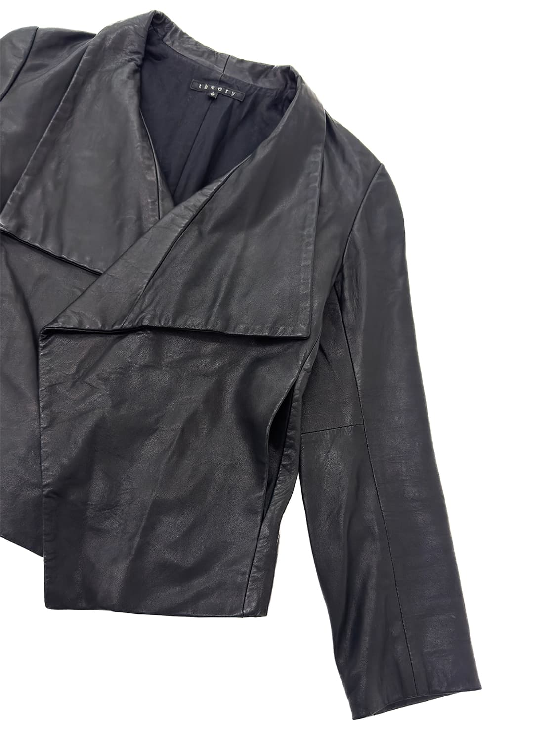 Theory Drape Leather Jacket/ P 상품이미지4