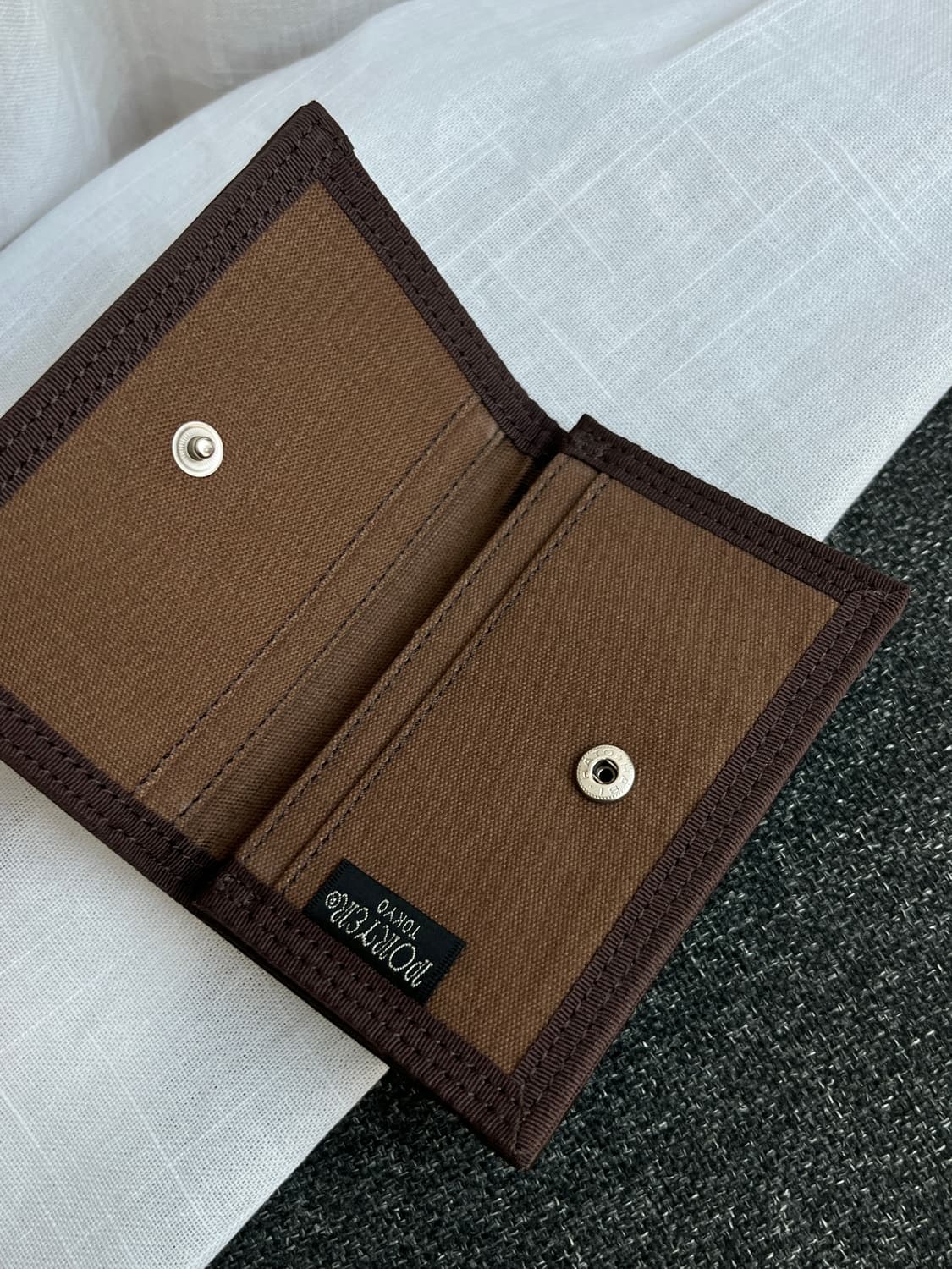 Porter 포터 프리스타일 카드 케이스 브라운 상품이미지7