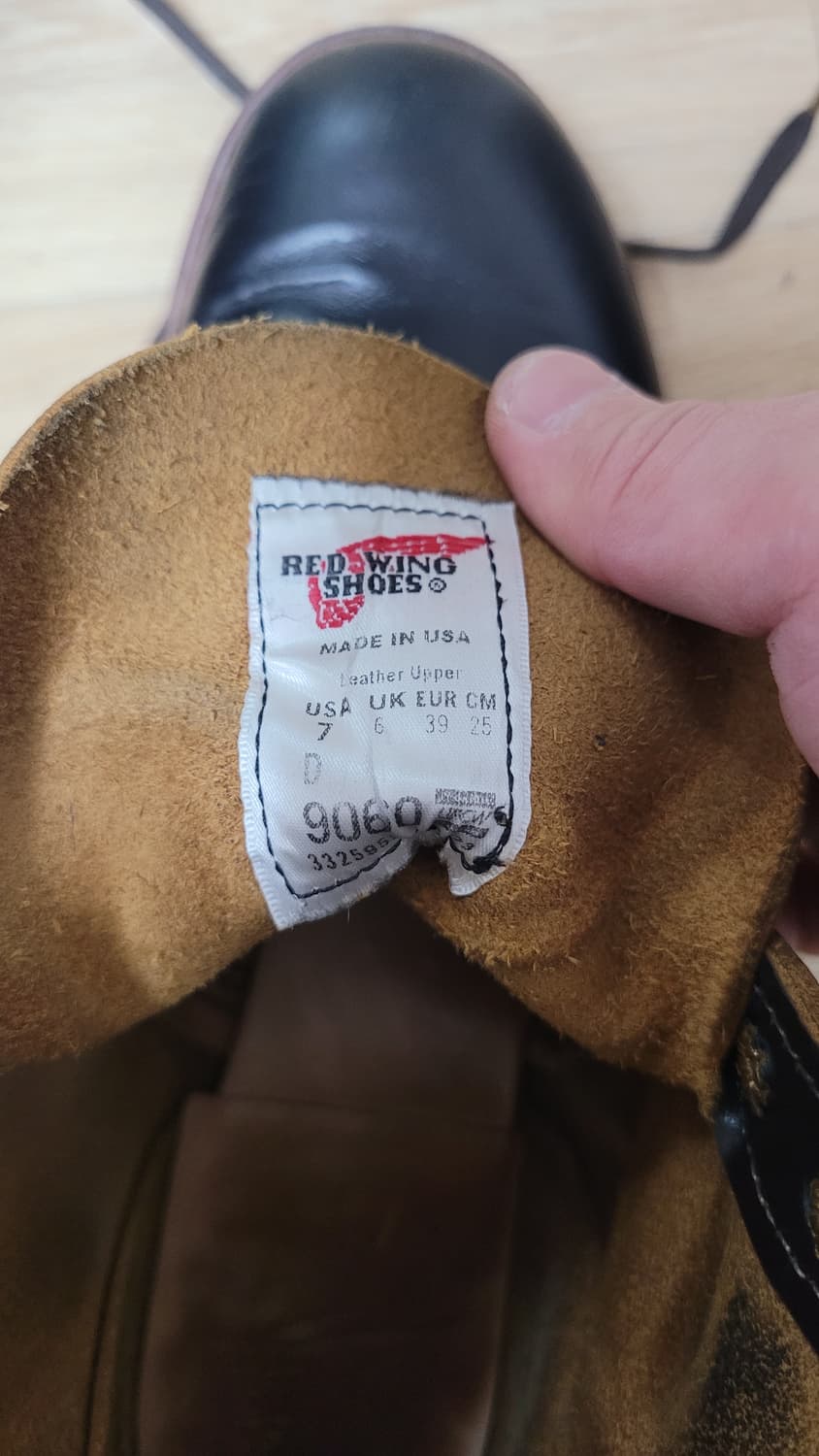 레드윙 - 벡맨9060(블랙) 250 사이즈 상품이미지2