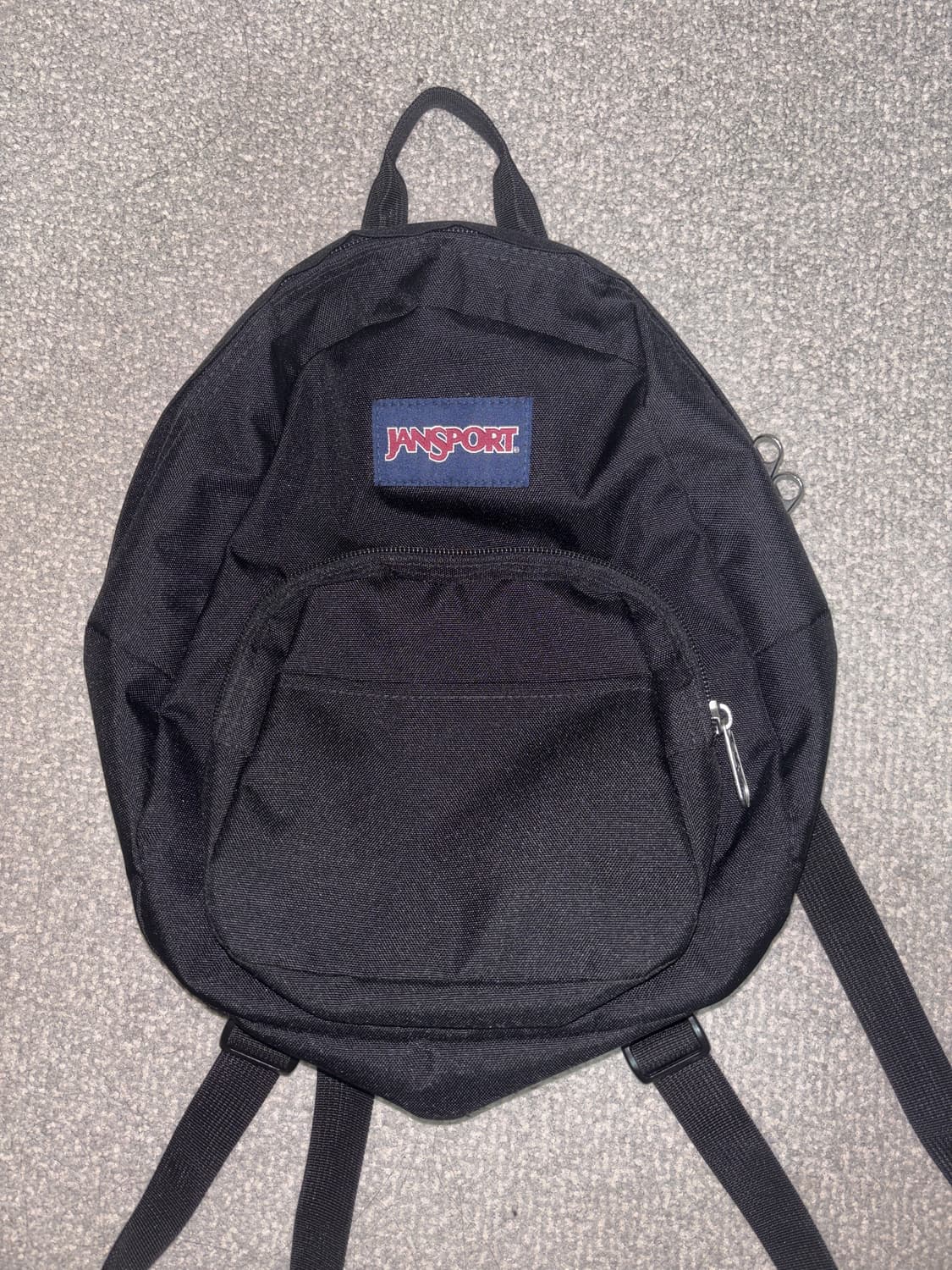 잔스포츠 하프파인트 미니 백팩 블랙 상품이미지1