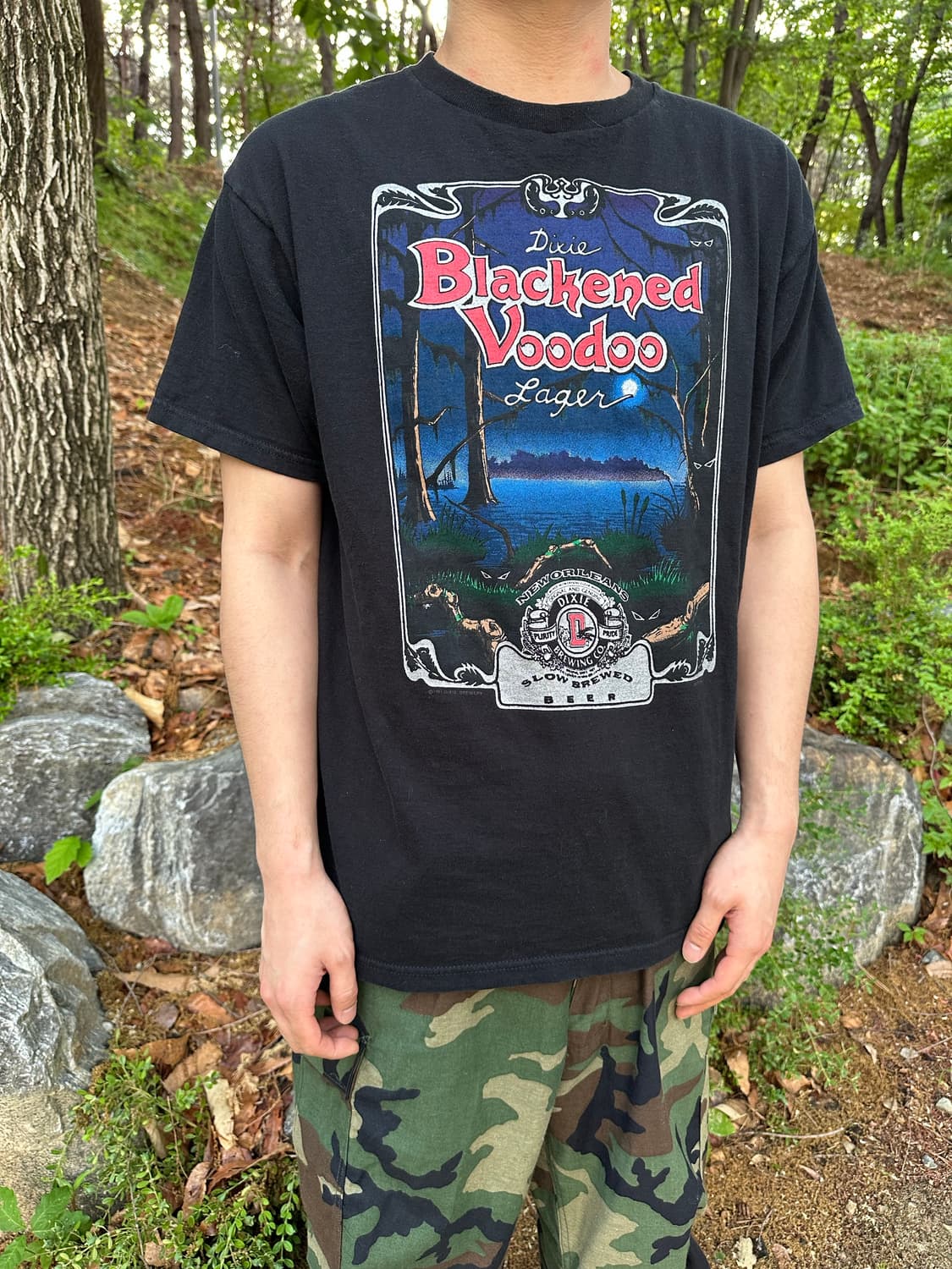 90s Blackened Voodoo Lager Vintage Tee 상품이미지1