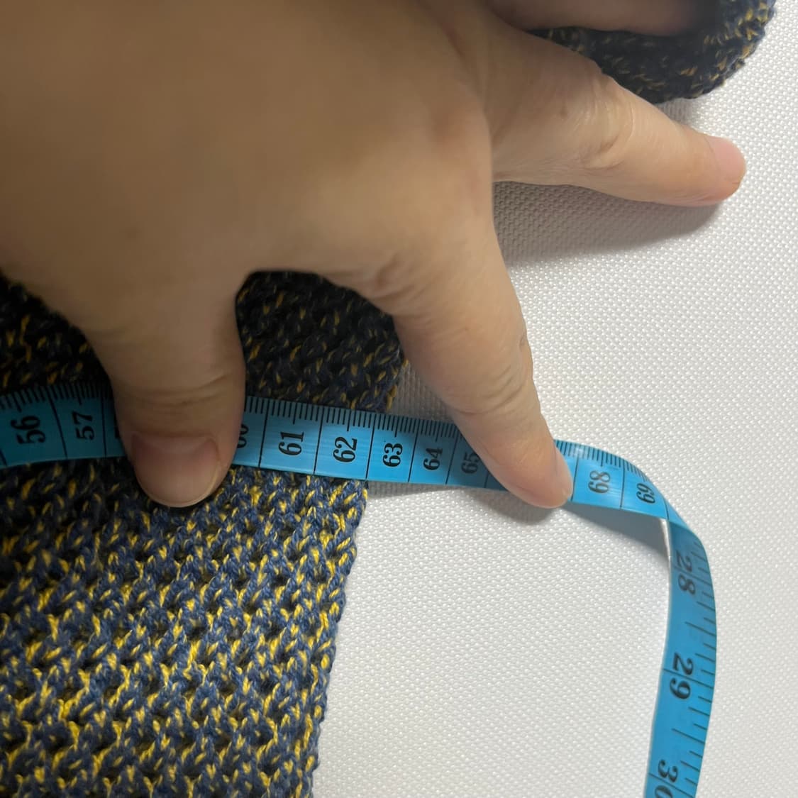 ADDOFF  애드오프 투톤 니트 가디건 L 상품이미지6