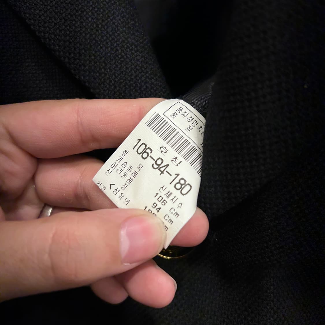 LANCETTI MILANO 와플 쓰리버튼 블레이져 상품이미지4