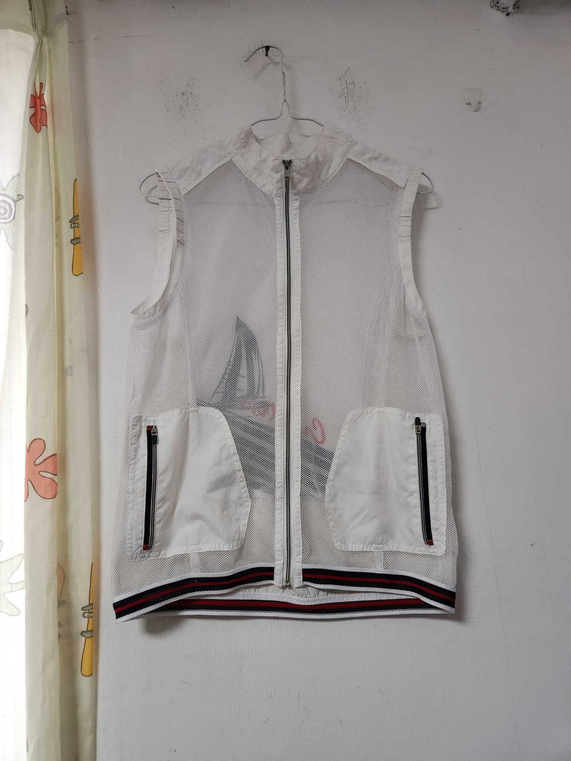 크로커다이얼 레이디화이트 메쉬  조끼95 상품이미지1