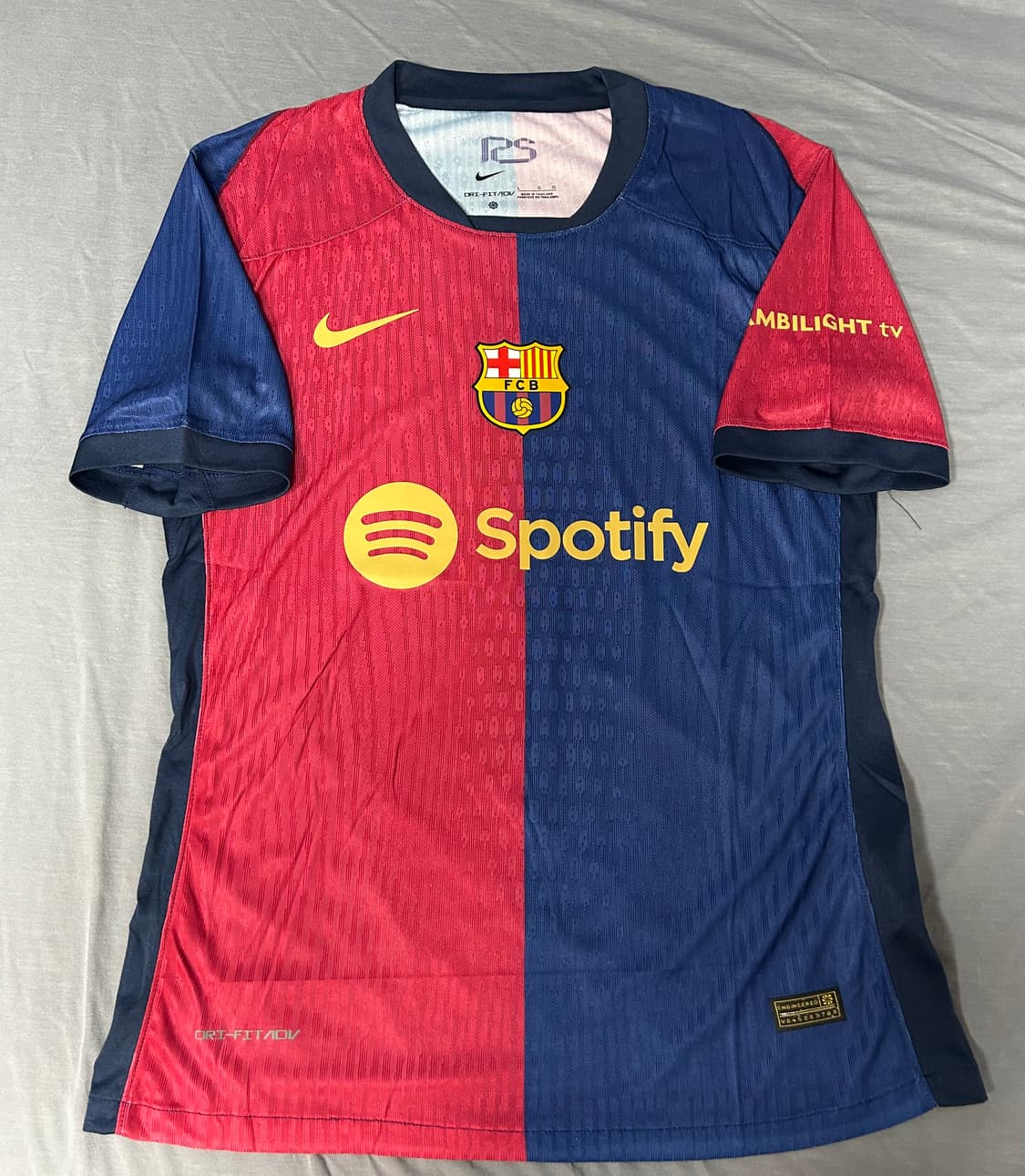 24/25 바르셀로나 홈 어센틱 유니폼 상품이미지1