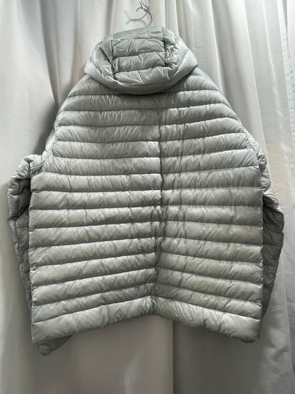 무신사 스탠다드/ 시티레저 시어 립스탑 후디드 라이트 다운자켓/ XXL  상품이미지8