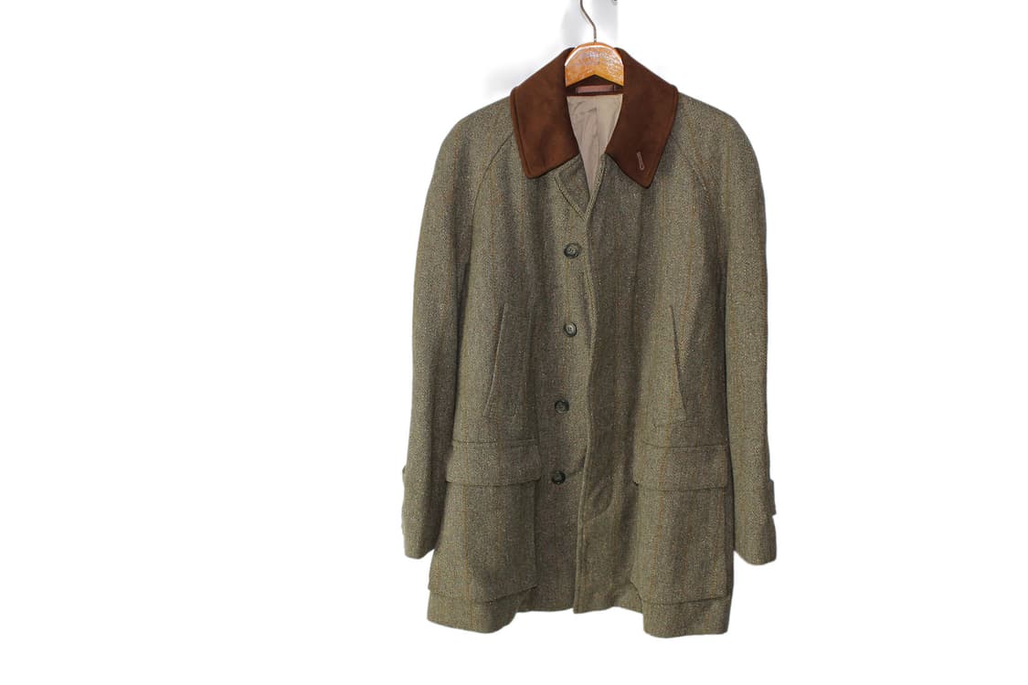 HACKETT LONDON 해켓 헤링본 코트 상품이미지4