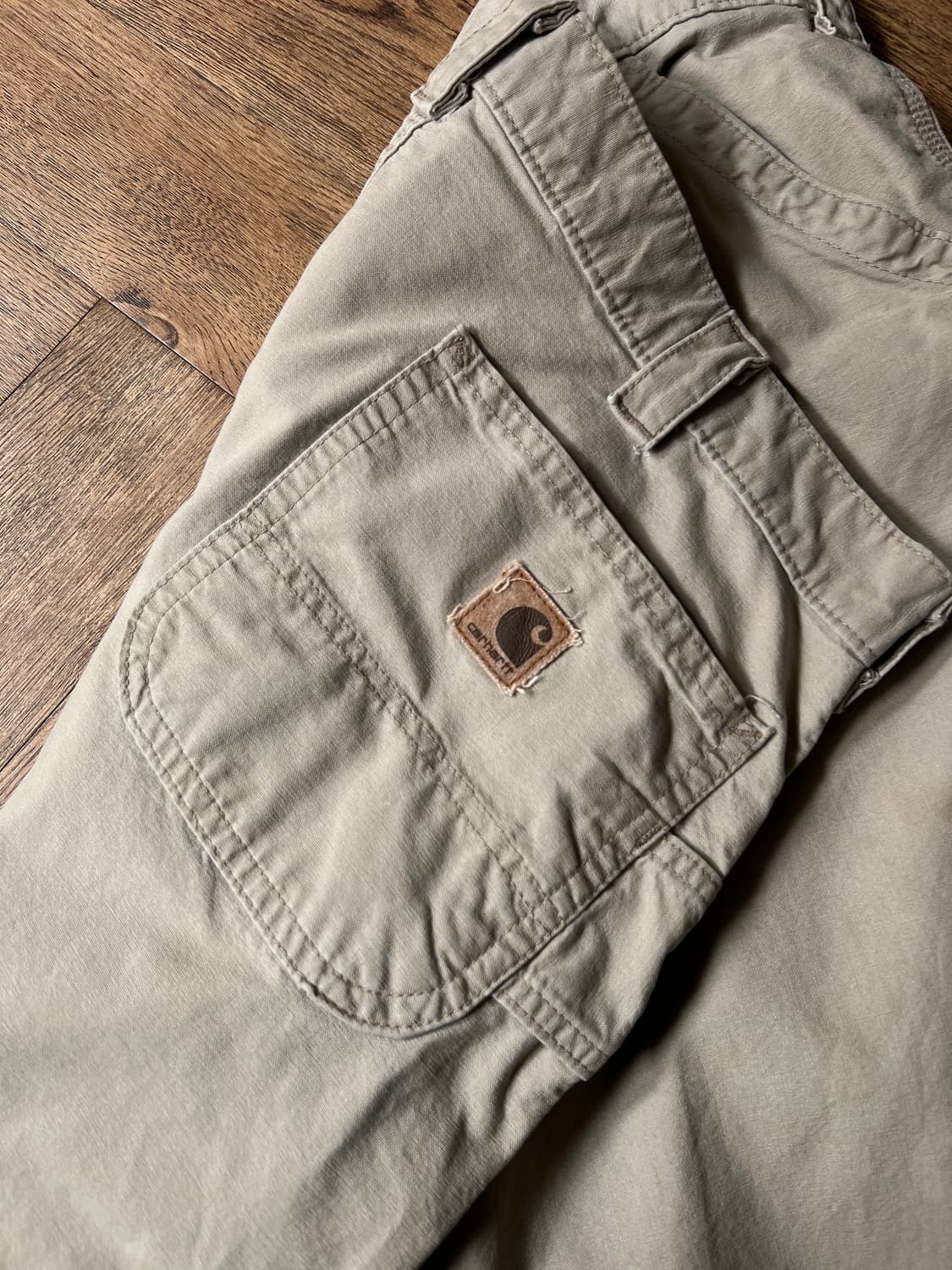 [38]칼하트 USA 탄 싱글니 카펜터 워크 팬츠 상품이미지6