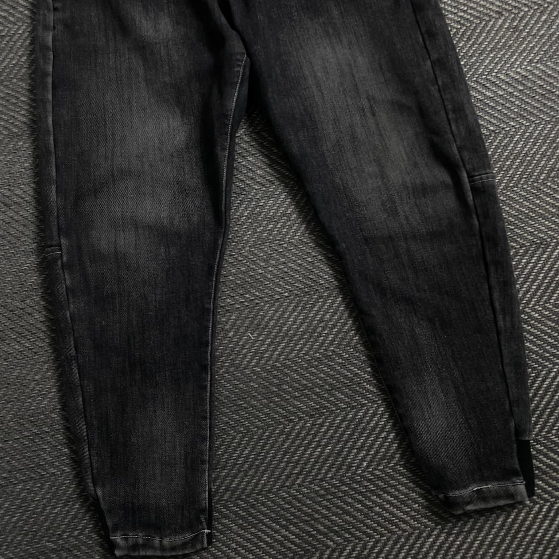 KUNSTSTTERD 백 자수로고 흑청 조거 팬츠o 4628 상품이미지4