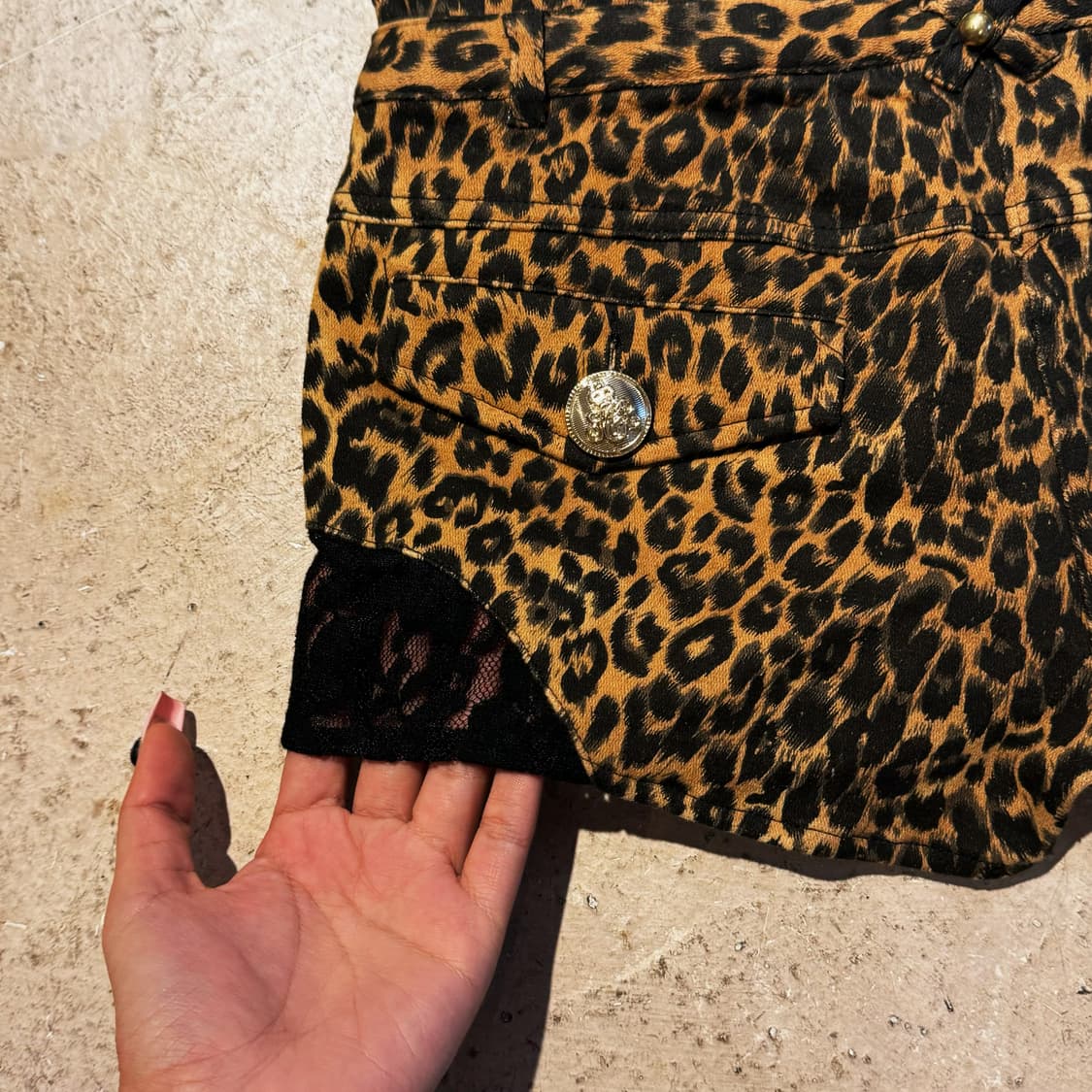 D.i.a. 아게하 더블버튼 숏츠 상품이미지9