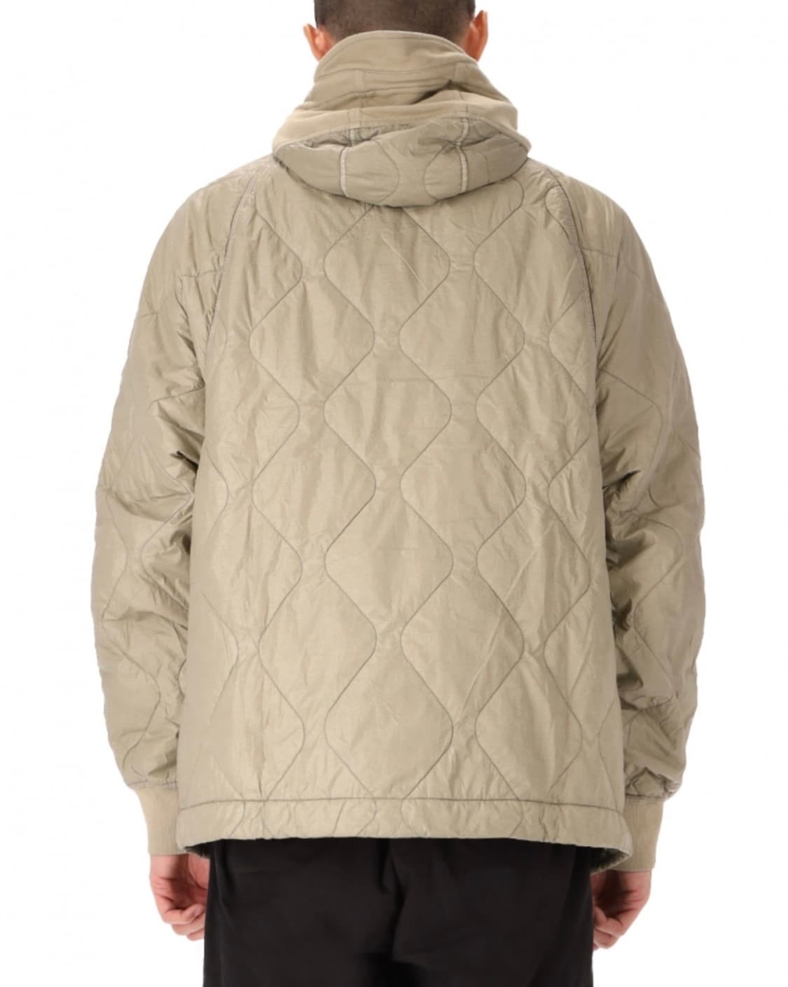 24FW DIAGONAL RAISEDFLEECE MIXED QUILTED 상품이미지2