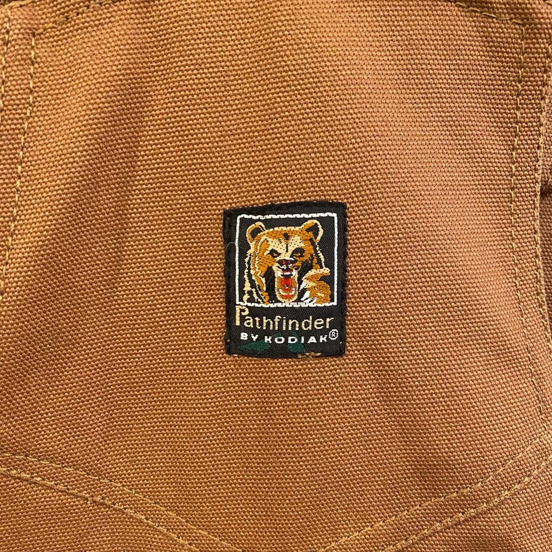 새상품 레어 90s USA KODIAK 워크 오버롤 상품이미지10