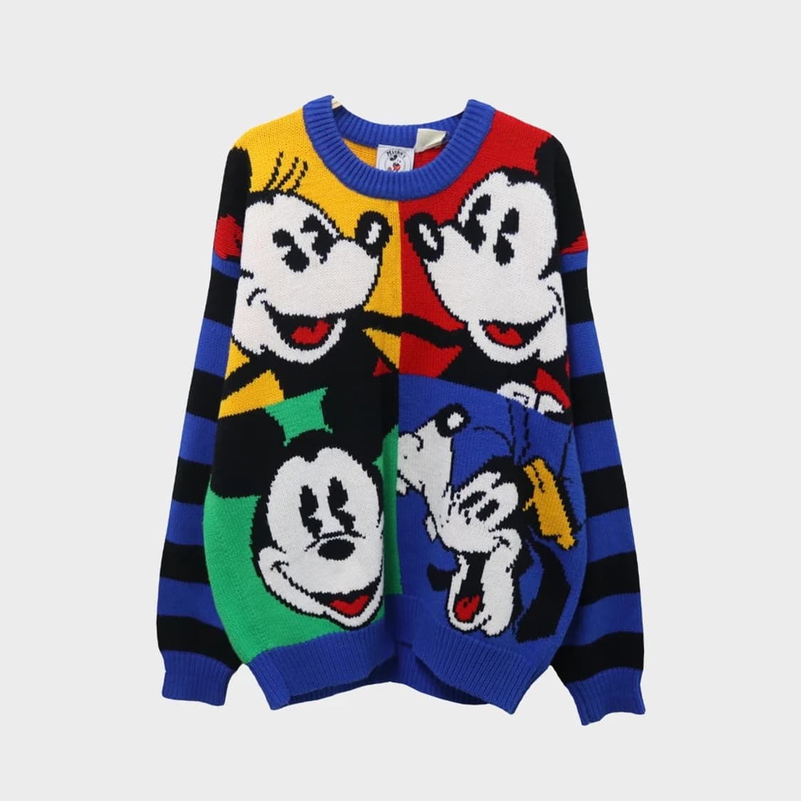 90'S MICKEY MOUSE 페이스 니트 64711 상품이미지1