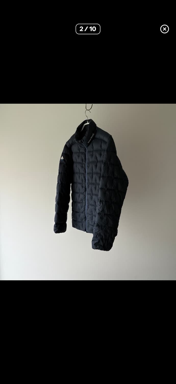 몽벨 할로우 푸퍼 구스다운 경량패딩 L 상품이미지1