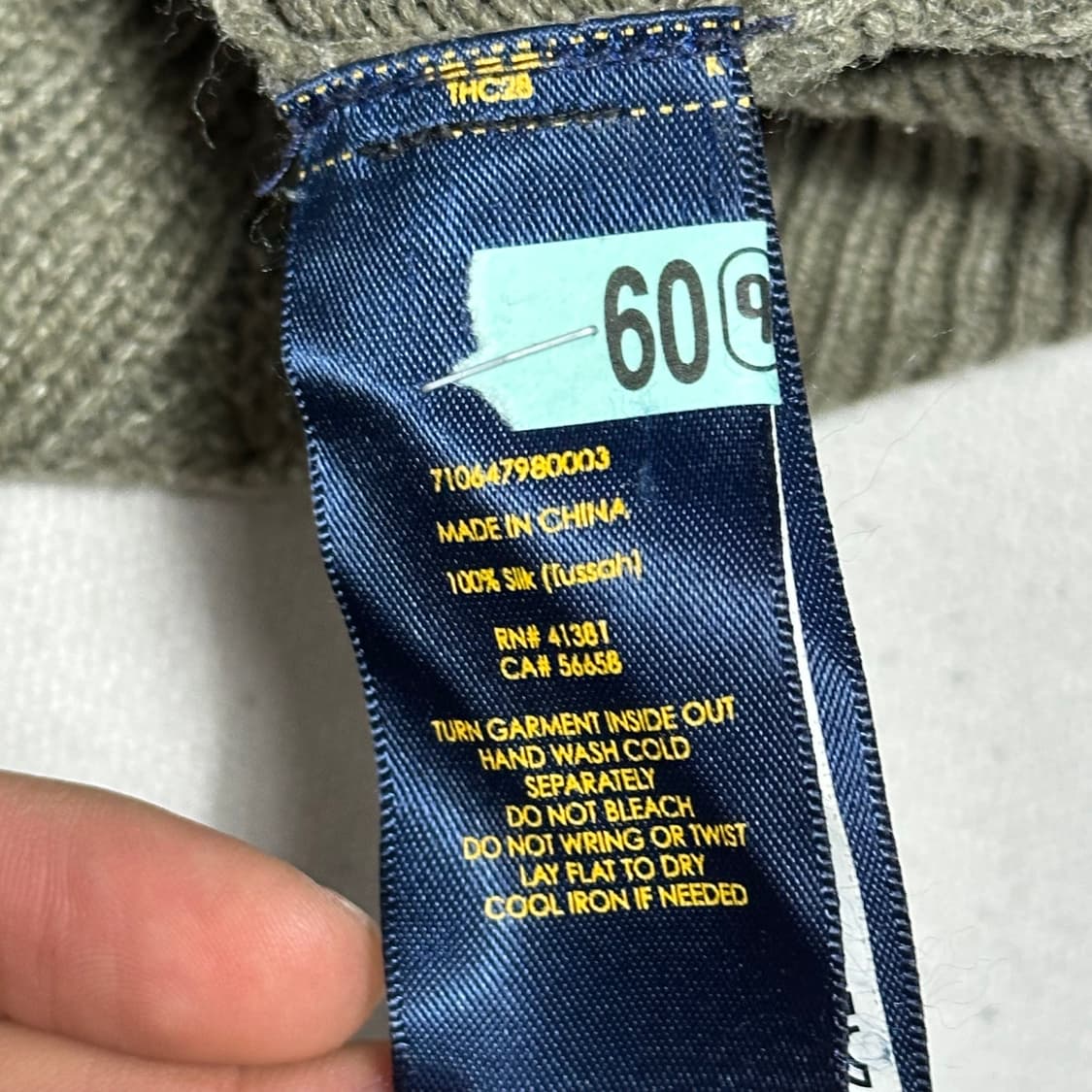 Polo Ralph Lauren 케이블 하프 반집업 니트 상품이미지4