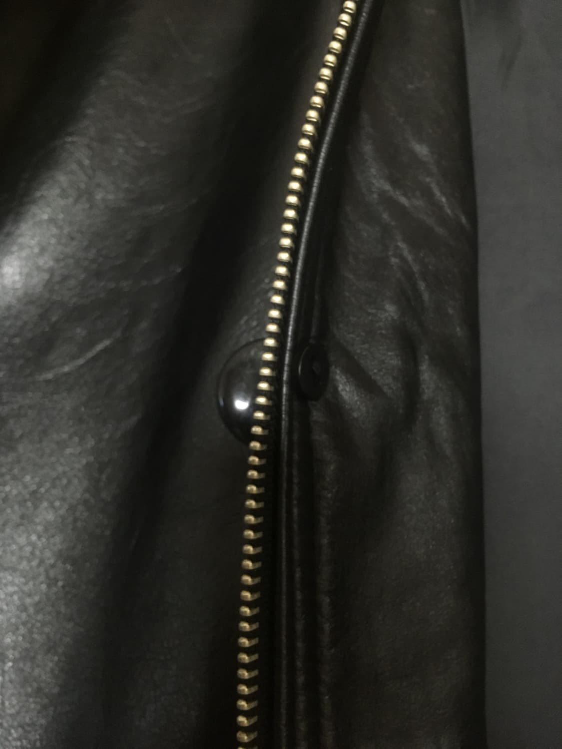 빈티지 가죽 레더 카코트 자켓 상품이미지4