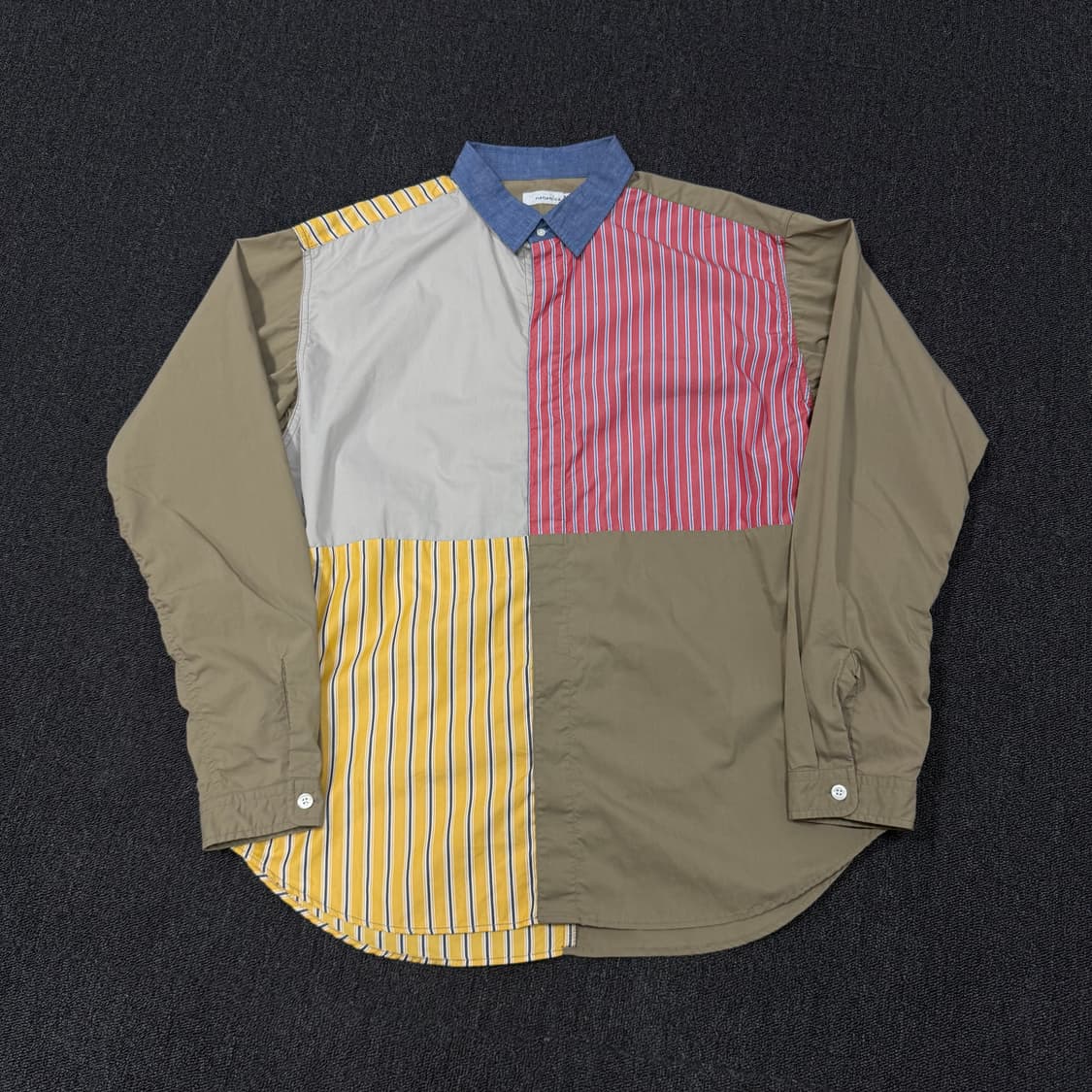 나나미카 크레이지 윈드 멀티체크 셔츠 상품이미지1