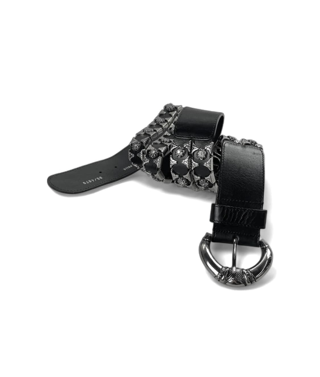 빈티지벨트 Berge 스터드 레더 벨트 상품이미지2