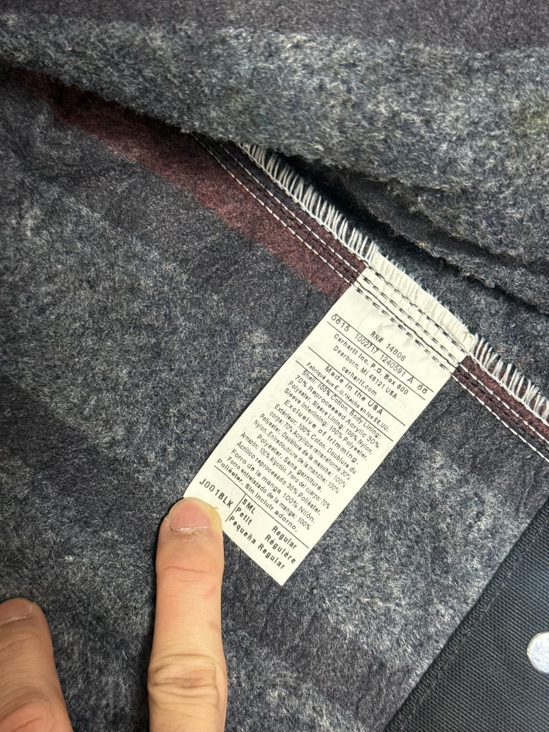 칼하트 빈티지 디트로이트 자켓 S 상품이미지8