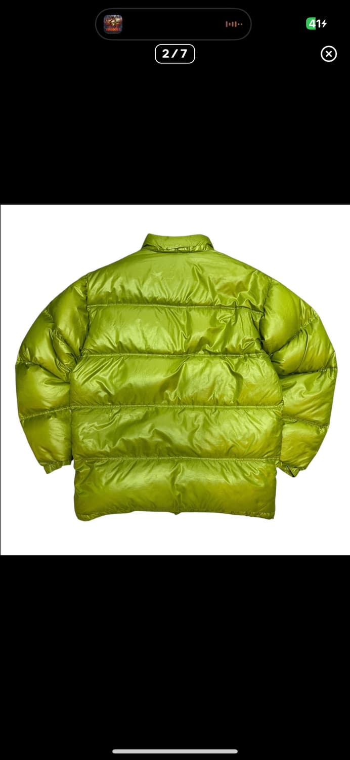 (바배) 아디다스 올드스쿨 그린 패딩 실측XL 상품이미지2