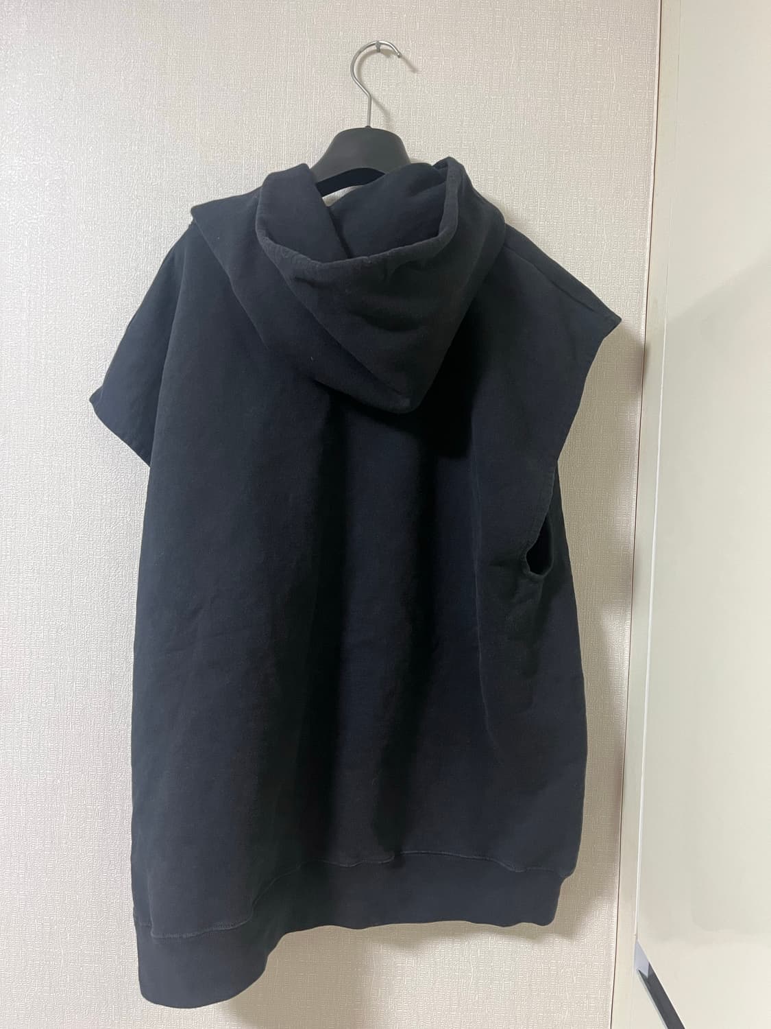 빈티지 커스텀 Thrasher 트레셔 기모 나시 반팔 후드티 상품이미지2