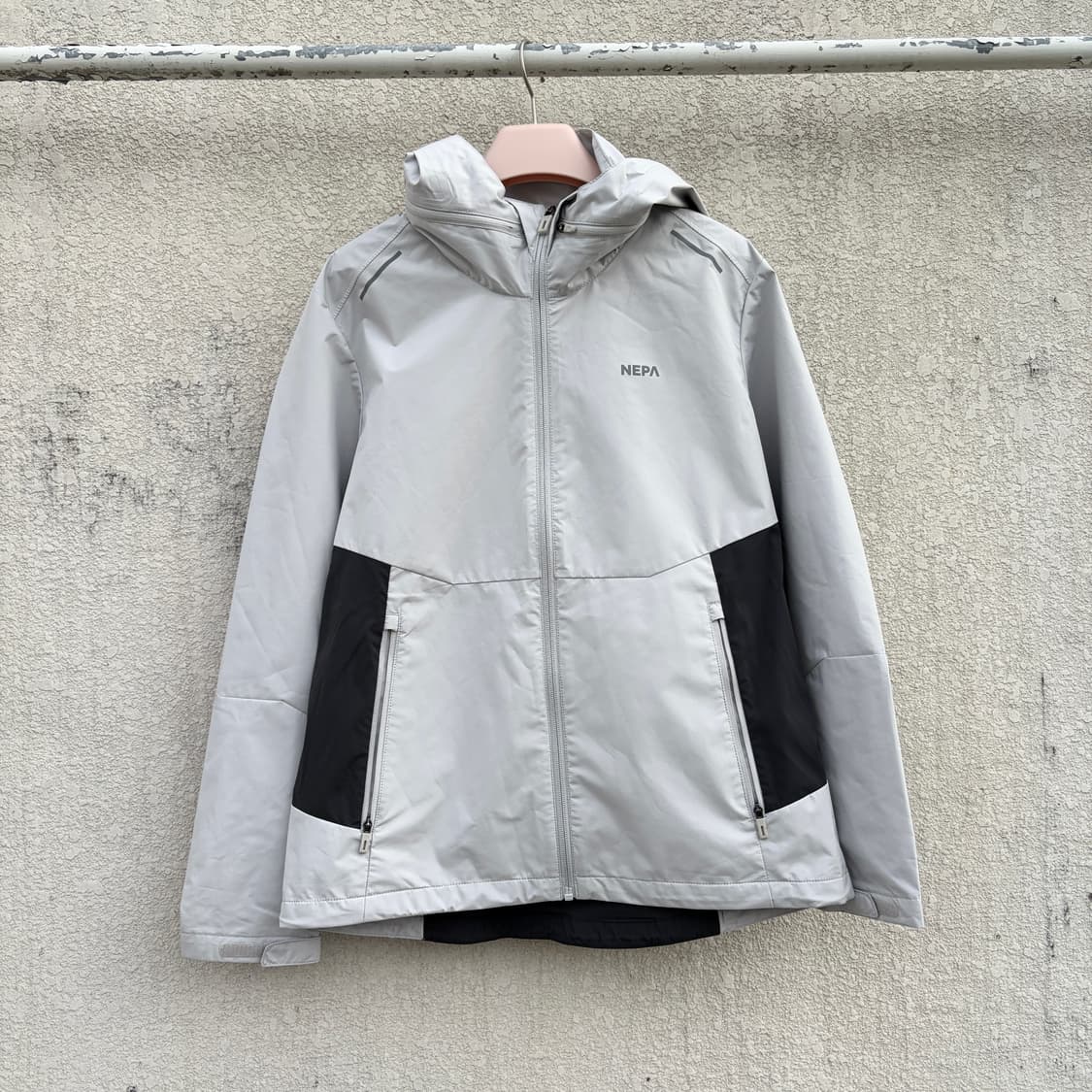 100)NAPA 네파 고어텍스 라이트 그레이 바람막이 자켓  상품이미지1