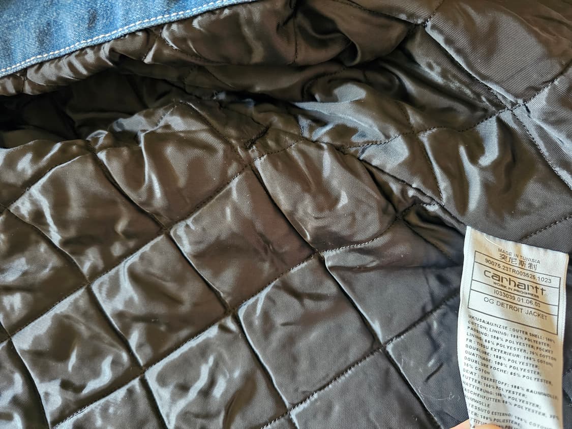 칼하트 WIP 디트로이트 자켓 블루 스톤 XL 상품이미지2