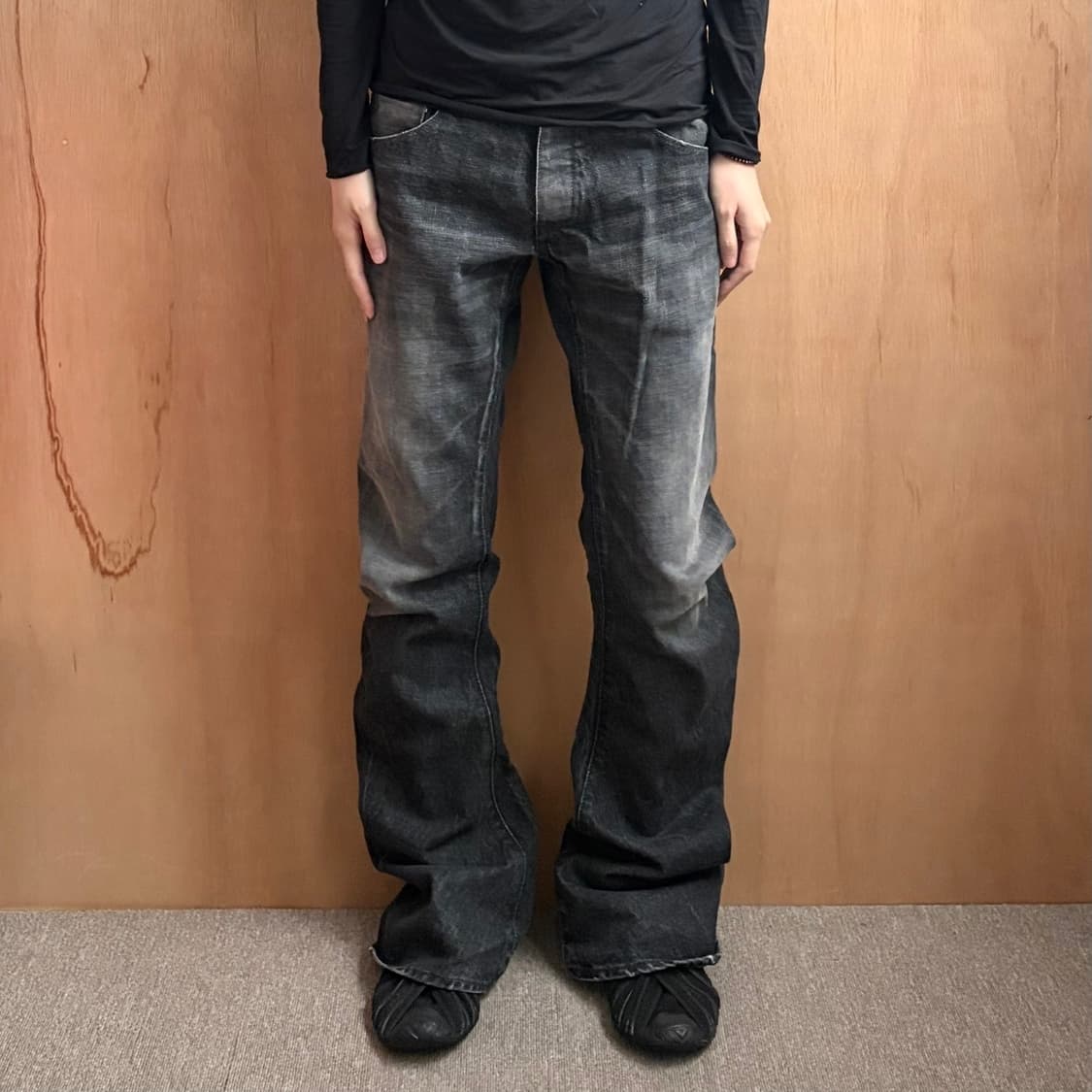 wjk 바나나 데님 팬츠 상품이미지1